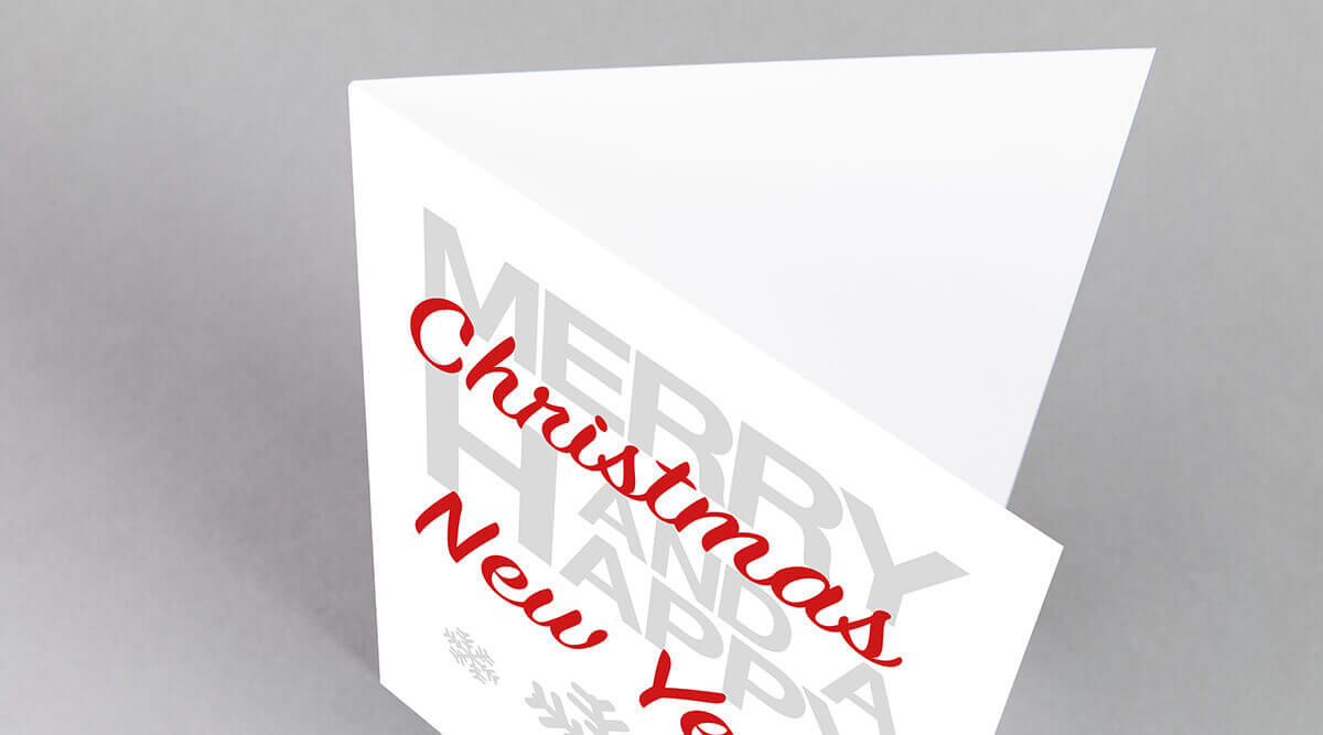 Merry Christmas Happy New Year Card